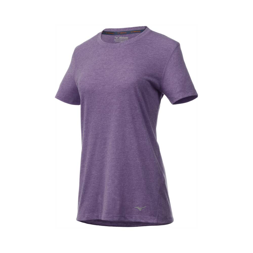 Mizuno Women's Inspire T-Shirts Purple (421648-CDA)